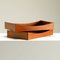 Teak Desk Organisers by Arne Vodder, Denmark, 1960s, Set of 3 2