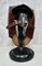 Antique Leather Kendo Mask on Stand, Immagine 4