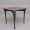 18th Century Mahogany Envelope Table, Imagen 4