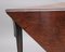 18th Century Mahogany Envelope Table, Imagen 3