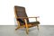 Oak GE 290 Highback Lounge Chair by Hans J. Wegner for Getama, Denmark, 1950s, Immagine 1