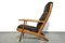 Oak GE 290 Highback Lounge Chair by Hans J. Wegner for Getama, Denmark, 1950s, Immagine 6