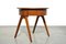 Round Teak Side Table or Sewing Table, Denmark, 1950s or 1960s 13