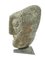 Brutalist Carved Stone Head by Jeno Murai, 1970s 7
