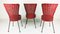 Rattan and Metal Chairs, 1950, Set of 3, Immagine 9