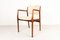 Vintage Danish Teak Armchair, 1950s, Image 1