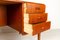 Vintage Danish Teak Desk, 1960s, Immagine 4