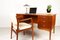 Vintage Danish Teak Desk, 1960s, Immagine 20