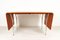 Vintage Danish Teak Drop Leaf Dining Table, 1950s, Immagine 1