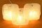 Mid-Century Ice Glass Wall Lamp from Kalmar, 1960s or 1970s, Image 2
