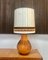 German Glazed Ceramic Table Lamp from Kaiser Leuchten, 1960s 1