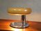 Wood and Chrome Table Lamp, 1970s 2