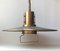 Vintage Nautical Pendant Lamp in Brass from Vitrika, 1960s 3