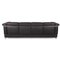 Carat Züco Black Leather Sofa, Immagine 8