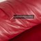 Maralunga Red Leather Sofa from Cassina, Image 5