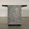 Granite Lacquered Wood and Leather Desk, Italy, 1980s 14
