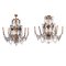 Neoclassical Genovesi Chandeliers, Set of 2 1