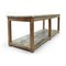 Zinc Tray Wooden Table, Imagen 3