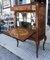 Inlaid Wood and Glass Secretaire, 1970s, Image 2