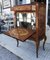 Inlaid Wood and Glass Secretaire, 1970s, Imagen 2