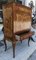 Inlaid Wood and Glass Secretaire, 1970s 4