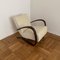 H-269 Twin Lounge Chairs by Jindřich Halabala, Set of 2 3