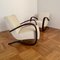 H-269 Twin Lounge Chairs by Jindřich Halabala, Set of 2 2