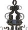 Large French Arts and Crafts Wrought Iron Lantern, 1900s 6
