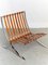 Model MR90 Barcelona Lounge Chair & Ottoman by Ludwig Mies Van Der Rohe for Knoll Inc. / Knoll International, Set of 2, Image 3