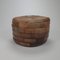 Vintage Leather Patchwork Pouf, 1970, Imagen 3