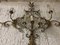 Gilded Bronze & Crystal Sconces, Set of 2 10