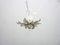 Metal Flower Ceiling Lamp, 1960s, Image 8