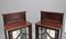 Early 20th Century Mahogany Display Cabinets, Set of 2, Image 2