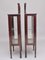 Early 20th Century Mahogany Display Cabinets, Set of 2, Image 4