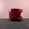 German Space Age Red Coffee Table from Opal Möbel, 1970s, Imagen 6