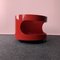 German Space Age Red Coffee Table from Opal Möbel, 1970s, Imagen 1