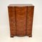 Large Antique Burr Walnut Chest of Drawers, Image 3