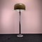 Italian Space Age Floor Lamp with Mocha Brown Acrylic Shade and Tulip-Foot, 1970s, Image 5