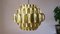 Brass Pendant Lamp by H. Zender for Temde, 1970 2