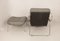 Maggiolina Leather Chair & Ottoman by Marco Zanuso for Zanotta, Set of 2 4