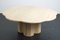 Vintage Italian Flower-Shaped Travertine Coffee Table, 1970s 6