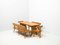 Pine Dining Set by Jacob Kielland-Brandt for I. Christiansen, Set of 6 1