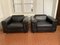 Leather Living Room Set by Valeria Borsani & Alfredo Bonetti for Tecno, 1966, Set of 4 6