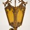 Antique French Gilt Metal and Glass Cherub Table Lamp 10