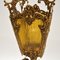 Antique French Gilt Metal and Glass Cherub Table Lamp 5