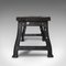 Antique Victorian English Foundry Table in Pine & Iron, Image 4