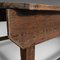 Large Victorian English Textile Table or Shop Display Counter in Pine 10