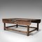 Large Victorian English Textile Table or Shop Display Counter in Pine, Image 3
