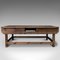Large Victorian English Textile Table or Shop Display Counter in Pine, Image 2