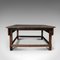Large Victorian English Textile Table or Shop Display Counter in Pine 4